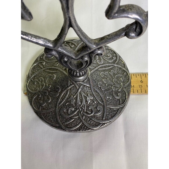 Candle CANDELABRA, Pewter 1996 Forevermore Kimberly Carson, 2 both for 1 price - Picture 11 of 11